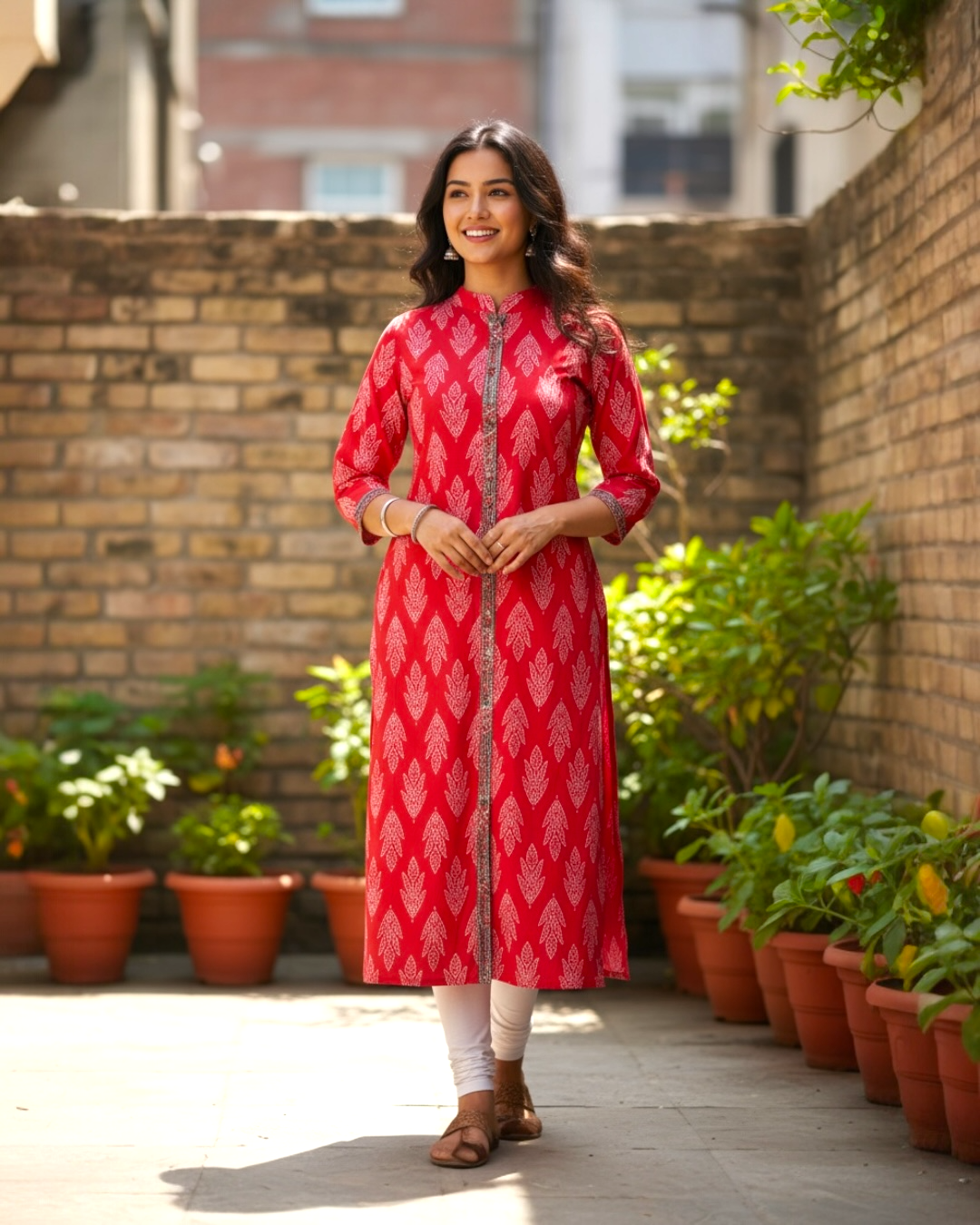 Elegant pink Kurta with Hand work | NIYA Ethnic Wear for Women