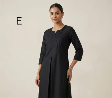 C3023 | Pintuck Yoke Rayon Slub 2-Piece Co-Ord Set with Straight Trousers
