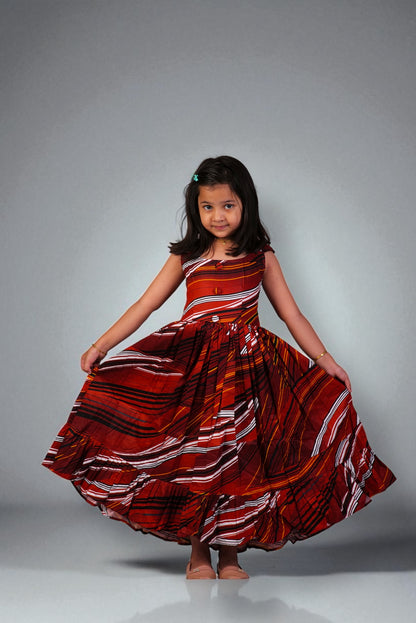 Girls Tie-Dye Dress | NIYA Kids Summer Fashion